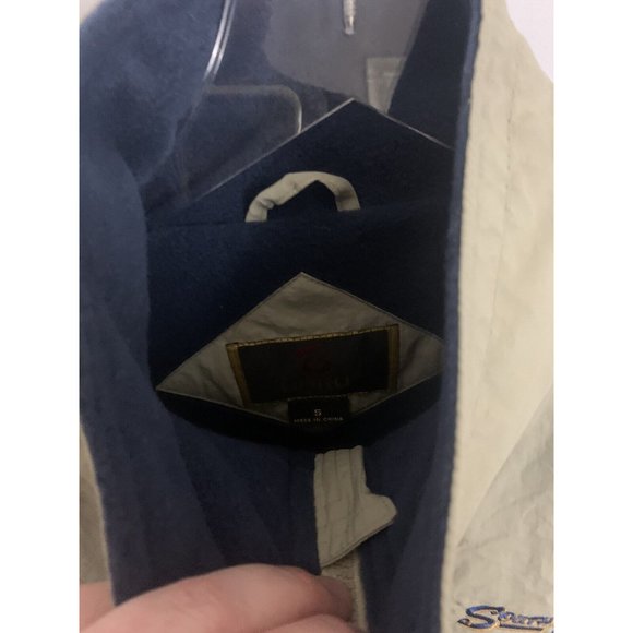 Baru Sports Beige Men’s S NWT Full Zip Jacket Coat - Picture 3 of 7